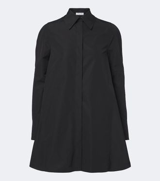 Alaia Ala&iuml;a Oversized cotton poplin shirt
