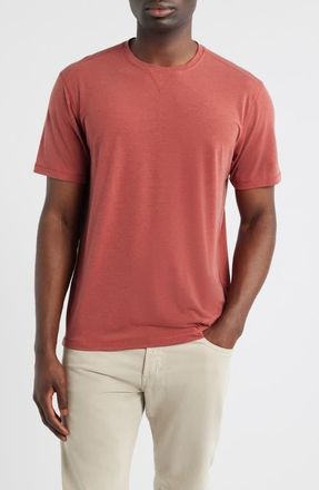Johnnie-O Course Performance T-Shirt in Washed Red at Nordstrom, Size Xx-Large