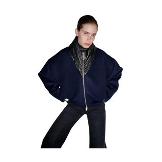 Darkpark Bomber Jackets - Jackets - Mujer - Azul - S