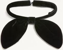 Valentino Garavani Papillon Valentie In Velluto Uomo NERO UNI