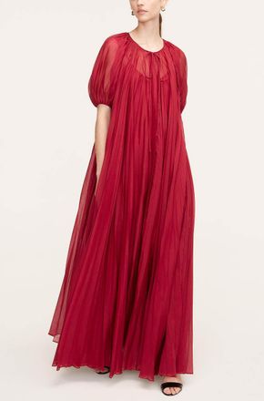 Rebecca Taylor Sunburst Pleat Dress