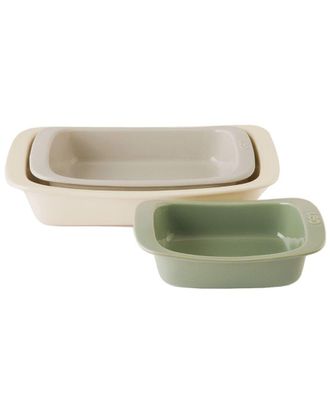 Berghoff Berghoff Leo Balance Ceramic 3Pc Rectangular Baking Dish Set