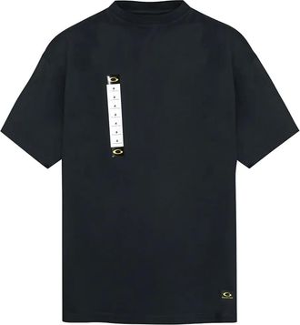 Balenciaga logo label T-shirt - Nero