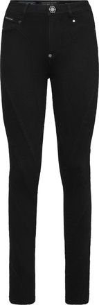 Philipp Plein Jegging Met Hoge Taille Multicut