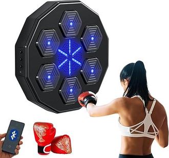 OEM M&aacute;quina De Boxeo M&aacute;quina De Boxeo Con M&uacute;sica, M&aacute;quina De Boxeo Con M&uacute;sica Electr&oacute;nica, Dispositivo De Entrenamiento De Boxeo De Pared De Pu, Almohadil