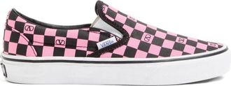 Vans Sneakers, female, Pink, Size: 10 US VLogo Checkerboard Sneakers
