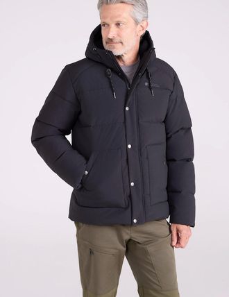 Mountain Warehouse Mens Mountain Warehouse Mens Manta Padded Jacket - Black - Size: Regular/34