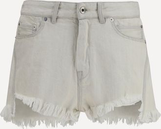 Rick Owens Shorts Temple Bias Cutoffs Denim Woman 27
