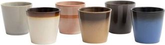 Studio Tavola Koffiekopjes Earth 200 ml - 6 Stuks