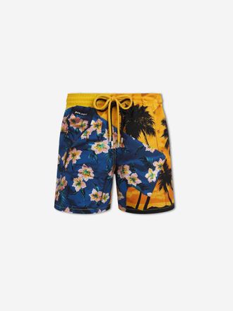 Palm Angels Tropical Print Swimsuit