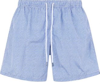 Fedeli Beach Shorts - Heren - Strandmode - Blauw - 4XL - Polyester - Badmode
