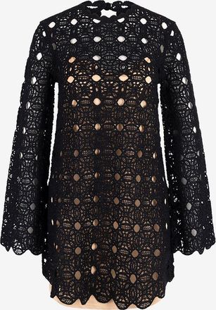 Twinset Kurzes Kleid aus H&auml;kelspitze