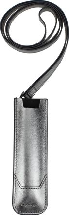 Pineider Geschenkideen Stifthalter Mann Leder Silber