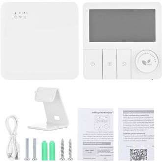 OEM Termostato Wifi Crezuo, Controlador De Calentamiento De Agua, Caldera Mural Programable Inteligente Para Uso Dom&eacute;stico