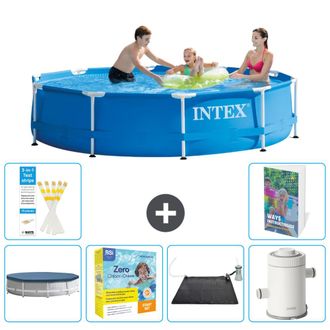 Intex Piscina Con Estructura Redonda - 305x76 Cm - 7-piezas S103