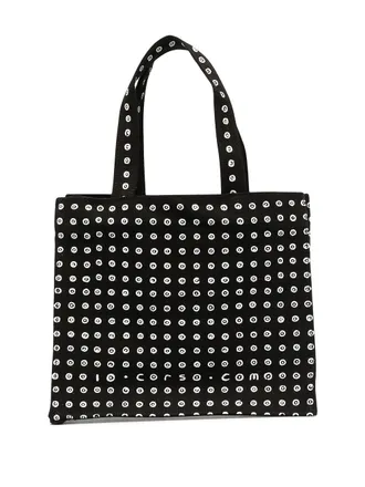 10 Corso Como mini logo-print tote bag - women - Canvas - OS - Black