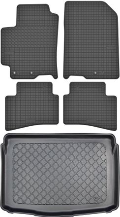 OEM Kia Stonic Suv De Octubre De 2017. Juego De Alfombrillas De Goma Para Coche Y Alfombrilla Para Maletero