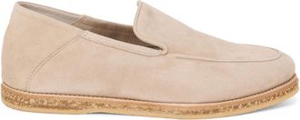 Fedeli Su&egrave;de Loafers - Heren - Loafers - Beige - 40 EU - Su&egrave;de - Schoenen