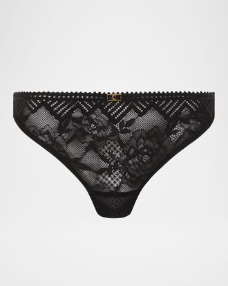 Chantelle Origins Floral Lace Thong