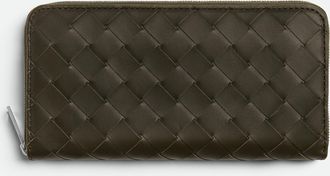 Bottega Veneta Intrecciato Zip Around Wallet - Bottega Veneta