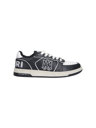 Amiri Black Newport Calf Leather Sneakers