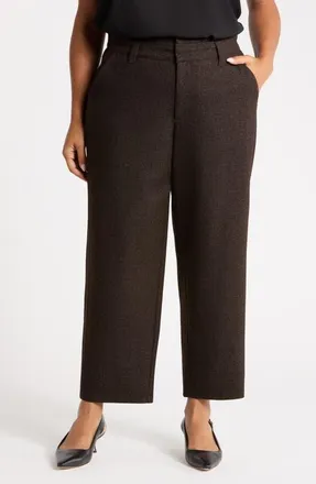 Wit & Wisdom Teagan Sky Rise Ankle Pants in Cold Brew at Nordstrom, Size 18W