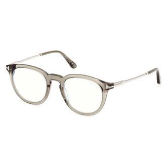Tom Ford Blue Light Block Oval Mens Eyeglasses FT5905-B 096 49