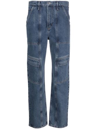 A Gold E Blue Cargo Straight-leg Jeans
