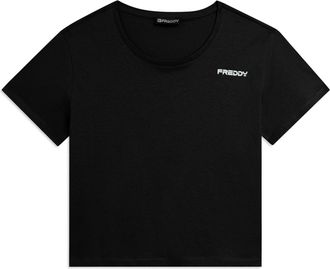 Freddy T-shirt Manica Corta Cropped con piccolo Logo FREDDY