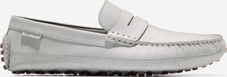 Cole Haan Mens Davies Grand Penny Driving Shoes - Grey Size 10.5