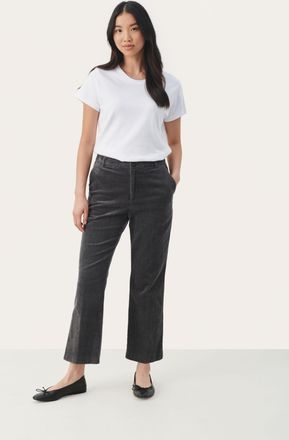 Part Two Casual broek Classic fit Magnet grey