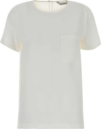 Max Mara T-Shirts - Dames - T-shirts - Wit - 3XS - Tops