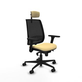 Piqueras y Crespo Silla De Oficina Piqueras Y Crespo Alares Negro Espuma Alta Densidad
