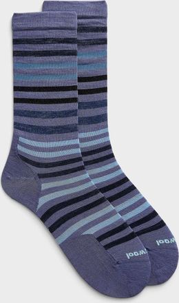 Smartwool Mens Striped merino wool socks