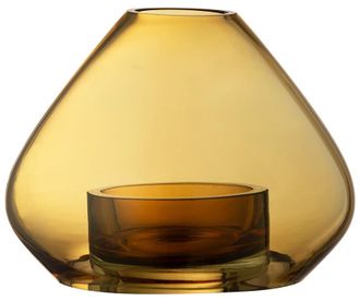 AYTM Design Vase & Windlicht Uno &oslash; 25.9 x 21 cm - Amber