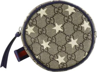 Gucci Pre-owned GG Supreme Waist Bag - Dames - Vintage Heuptassen - Bruin - ONE Size - Vintage