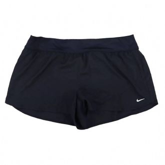Nike Womens Element Swim Trunks In Black