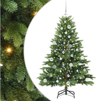 vidaXL &Aacute;rbol De Navidad Artificial Con 150 Led Verde 150 Cm Pe Y Pvc Vidaxl