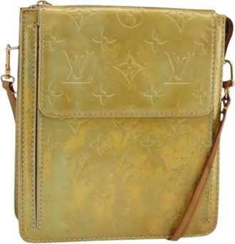 Louis Vuitton Pre-owned Cross Body Bags, female, Yellow, Size: ONE SIZE Pre-owned Accessory Pouch