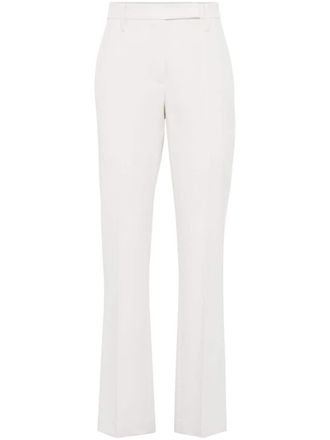 Brunello Cucinelli Monili-embellished trousers - Neutrals