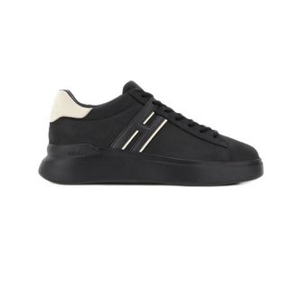 Hogan H580 Sneakers - Heren - Sneakers - Zwart - 44 EU - Leer - Schoenen