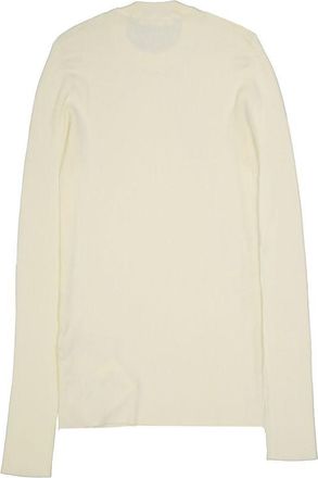 Jil Sander Womens White Cotton Sweatshirt Clothing