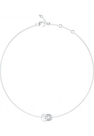 Guess Womens JUBN05219JWRHT-U Ladies Necklace - Silver Stainless Steel - One Size