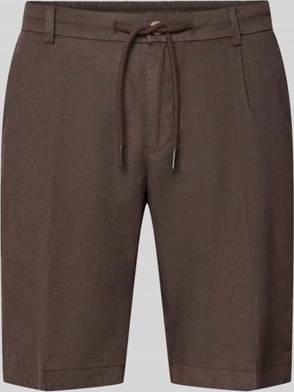 Bugatti Bermudas mit Eingrifftaschen in Mittelbraun, Gr&ouml;&szlig;e 48