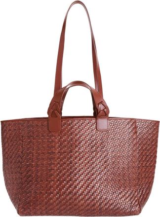 Ibeliv Elmio Borsa a Mano Intrecciata - - Bags - Donna - Marrone - ONE SIZE