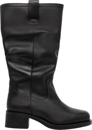 FLY London Rint 246Fly Hoge Laars - Dames - Hoge Laarzen - Zwart - 38 EU - Leer - Schoenen