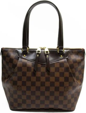 Louis Vuitton Pre-owned Handbags, female, Brown, Size: ONE SIZE Pre-owned Canvas handbags