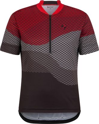 Ziener Radtrikot ZIENER NEMIC-Z, Herren, Gr. 46, rot, Obermaterial: 100% Polyester; Obermaterial 2: 90% Polyester, 10% Elasthan, Trikots Radtrikot
