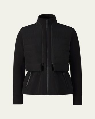 Mackage Priscilla 3-In-1 Hybrid Lightweight Down Jacket