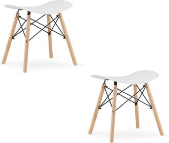 OEM Taburete Corfu - Blanco X 2